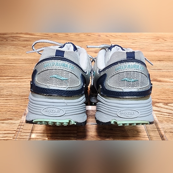 Saucony Womens Excursion TR5 Trail Running Sneakers Gray/Blue Size 7.5 - Picture 5 of 9